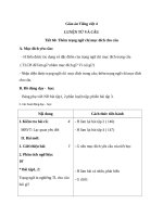 Giáo án Tiếng Việt 4 tuần 33 bài: Luyện từ và câu  Thêm trạng ngữ chỉ mục đích cho câu