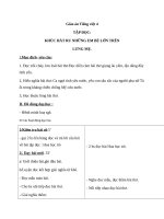 Giáo án Tiếng Việt 4 tuần 23 bài: Tập đọc Khúc hát ru những em bé lớn trên lưng mẹ