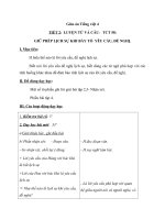 Giáo án Tiếng Việt 4 tuần 29 bài: Luyện từ và câu  Giữ phép lịch sự khi bày tỏ yêu cầu, đề nghị.