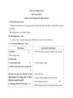 Giáo án Tiếng Việt 4 tuần 33 bài: Kể chuyện  Kể chuyện đã nghe, đã đọc