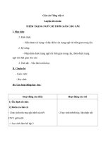 Giáo án Tiếng Việt 4 tuần 32 bài: Luyện từ và câu  Thêm trạng ngữ chỉ thời gian cho câu