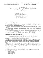 Bài thu hoach BDTX 2018 2019 modul 23,24,28,29