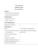 Giáo án Tiếng Việt 4 tuần 23 bài: Luyện từ và câu  Dấu gạch ngang