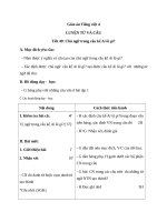 Giáo án Tiếng Việt 4 tuần 25 bài: Luyện từ và câu  Chủ ngữ trong câu kể Ai là gì?