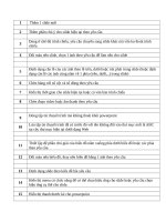 Các câu hỏi PowerPoint cơ bản