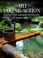 The art of taking action lessons from japanese psychology   gregg krech 