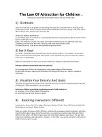 The law of attraction for children 