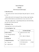 Giáo án Tiếng Việt 4 tuần 27 bài: Tập đọc  Dù sao trái đất vẫn quay