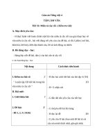 Giáo án Tiếng Việt 4 tuần 27 bài: Tập làm văn  Miêu tả cây cối (kiểm tra viết)