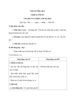 Giáo án Tiếng Việt 4 tuần 20 bài: Chính tả  Nghe  Viết: Cha đẻ của chiếc lốp xe đạp. Phân biệt tr, ch; uôt, uôc