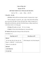 Giáo án Tiếng Việt 4 tuần 30 bài: Tập đọc  Hơn một nghìn ngày vòng quanh trái đất