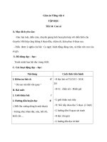 Giáo án Tiếng Việt 4 tuần 27 bài: Tập đọc  Con sẻ