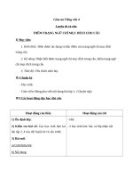 Giáo án Tiếng Việt 4 tuần 33 bài: Luyện từ và câu  Thêm trạng ngữ chỉ mục đích cho câu