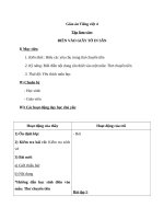 Giáo án Tiếng Việt 4 tuần 33 bài: Tập làm văn  Điền vào giấy tờ in sẵn