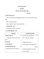 Giáo án Tiếng Việt 4 tuần 33 bài: Tập đọc  Con chim chiền chiện