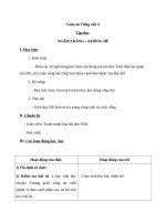 Giáo án Tiếng Việt 4 tuần 32 bài: Tập đọc  Ngắm trăng. Không đề