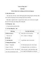 Giáo án Tiếng Việt 4 tuần 23 bài: Tập đọc Khúc hát ru những em bé lớn trên lưng mẹ