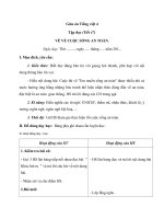 Giáo án Tiếng Việt 4 tuần 24 bài: Tập đọc  Vẽ về cuộc sống an toàn