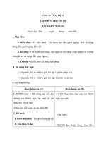 Giáo án Tiếng Việt 4 tuần 23 bài: Luyện từ và câu  Dấu gạch ngang