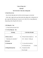 Giáo án Tiếng Việt 4 tuần 25 bài: Tập đọc  Bài thơ về tiểu đội xe không kính