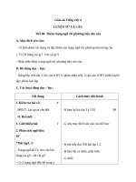 Giáo án Tiếng Việt 4 tuần 34 bài: Luyện từ và câu  Thêm trạng ngữ chỉ phương tiện cho câu