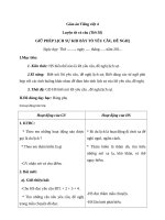 Giáo án Tiếng Việt 4 tuần 29 bài: Luyện từ và câu  Giữ phép lịch sự khi bày tỏ yêu cầu, đề nghị.