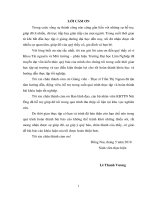 KHÓA LUẬN HOÀN CHỈNH PDF