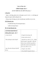 Giáo án Tiếng Việt 4 tuần 29 bài: Chính tả  Nghe  viết : Ai đã nghĩ ra các chữ số 1, 2, 3, 4...?. Phân biệt tr, ch; êt, êch