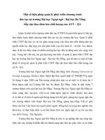 Một số biện pháp quản lý phát triển chương trình  đào tạo tại trường Đại học Ngoại ngữ  Đại học Đà Nẵng tiếp cận theo đảm bảo chất lượng của AUN – QA