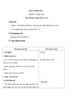 Giáo án Tiếng Việt 4 tuần 17 bài: Chính tả  Nghe  viết: Mùa đông trên rẻo cao, phân biệt l, n