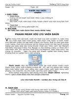 GIÁO ÁN TIN HỌC LỚP 6 TUẦN 28-29 (TẢI VỀ K LỖI)