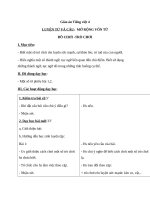 Giáo án Tiếng Việt 4 tuần 16 bài: Luyện từ và câu  Mở rộng vốn từ: Đồ chơi  Trò chơi
