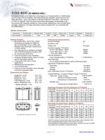 Giáo trình công nghệ chi tiết sử dụng ắc QUY viễn thông dạng gel CG2 800 