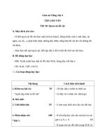 Giáo án Tiếng Việt 4 tuần 15 bài: Tập làm văn  Quan sát đồ vật
