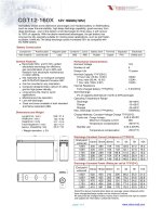 Giáo trình công nghệ chi tiết sử dụng ắc QUY viễn thông dạng gel CGT12 160x 