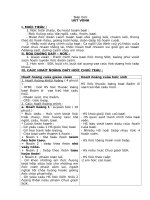 ÔN TẬP HỌC KỲ 2 LỚP 3 -TIẾT 2