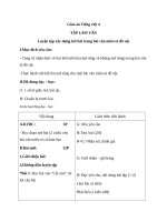 Giáo án Tiếng Việt 4 tuần 19 bài: Tập làm văn  Luyện tập xây dựng kết bài trong bài văn miêu tả đồ vật