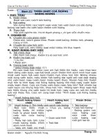 GIÁO ÁN TIN HỌC LỚP 6 TUẦN 30-31 (TẢI VỀ K LỖI)