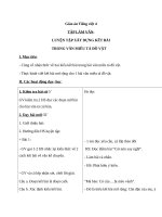 Giáo án Tiếng Việt 4 tuần 19 bài: Tập làm văn  Luyện tập xây dựng kết bài trong bài văn miêu tả đồ vật