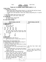 TOÁN LỚP 3 TUẦN 14