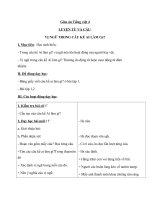 Giáo án Tiếng Việt 4 tuần 17 bài: Luyện từ và câu  Vị ngữ trong câu kể Ai làm gì?
