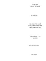Nghiên cứu phát triển kỹ thuật mã hóa mạng lớp vật lý trong hệ thống chuyển tiếp vô tuyến hai chiều tt 