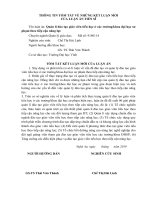 Quản lí đào tạo giáo viên tiểu học ở các trườngkhoa đại học sư phạm theo tiếp cận năng lực (tt) 