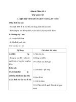 Giáo án Tiếng Việt 4 tuần 11 bài: Tập làm văn  Luyện tập trao đổi ý kiến với người thân