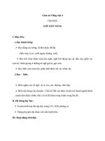 Giáo án Tiếng Việt 4 tuần 14 bài: Tập đọc  Chú Đất Nung