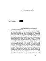 Bài thu hoạch BDTX mầm non Module 8