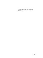 Bài thu hoạch BDTX mầm non Module 11 ( bản wor)