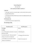 Giáo án Tiếng Việt 4 tuần 14 bài: Tập làm văn  Cấu tạo bài văn miêu tả đồ vật