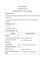 Giáo án Tiếng Việt 4 tuần 13 bài: Luyện từ và câu  Mở rộng vốn từ: Ý chí  Nghị lực