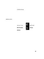 Bài thu hoạch BDTX mầm non Module 43 ( bản wor)